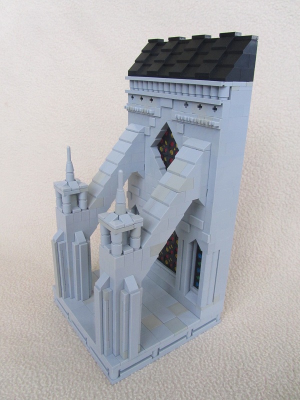 lego Gothic Cathedral Wall section