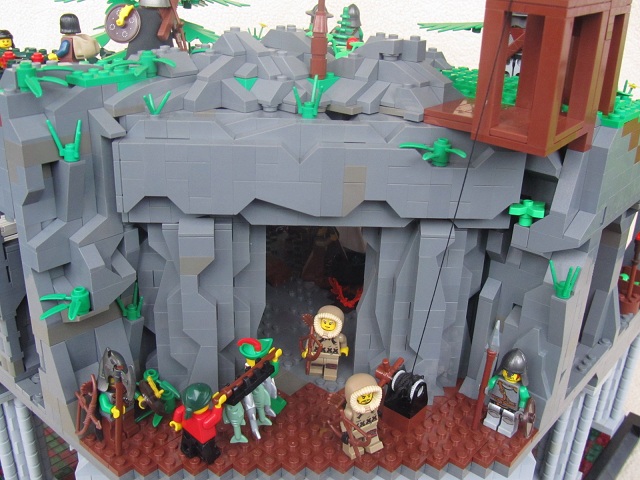 BrickBuilt Lego MOC Mitgardian Dwarven Ruins