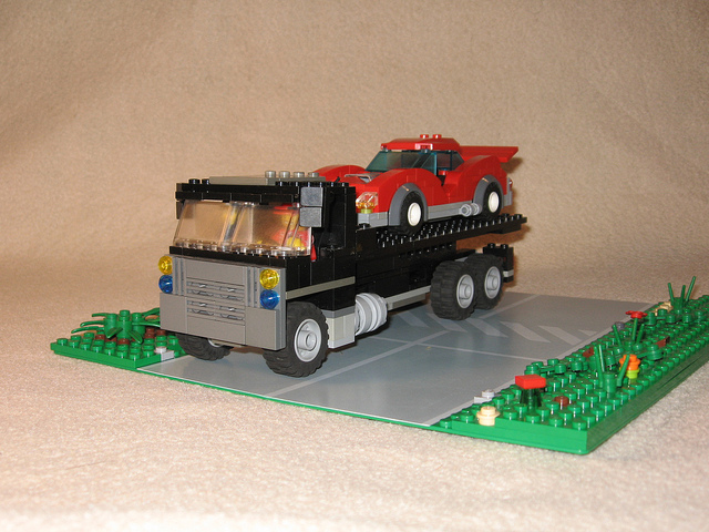 LEGO Rollback Truck MOC