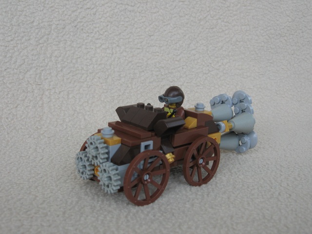 LEGO Steampunk Car MOC