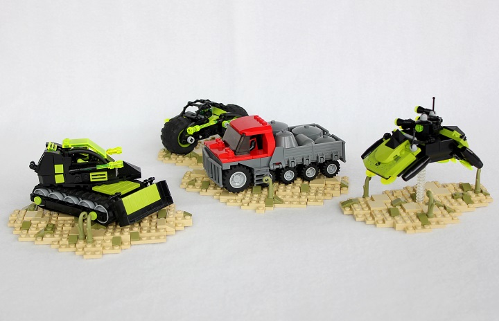 LEGO MANTIS Blockade Vehicle moc