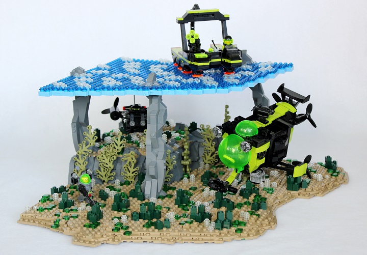 LEGO Aquatic Explore moc
